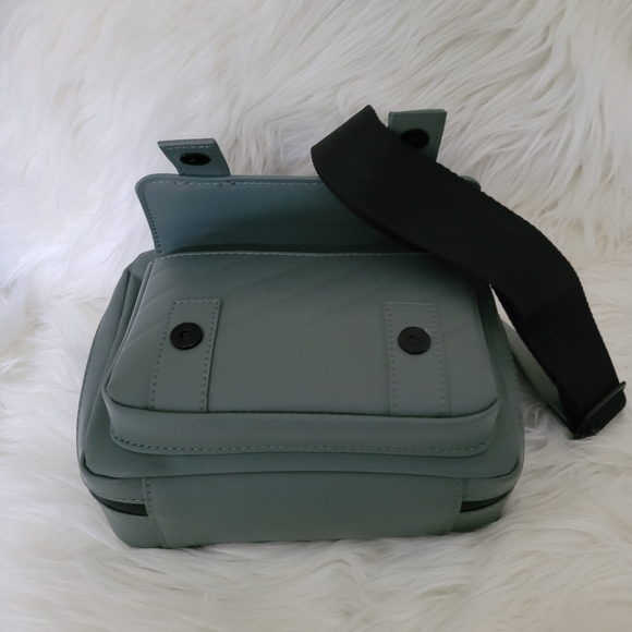 ZARA RUBBERIZED CROSSBODY BAG NEW - Picture 3 of 8